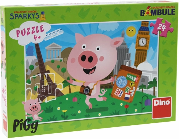 Puzzle Maialino Pigy 24 pezzi