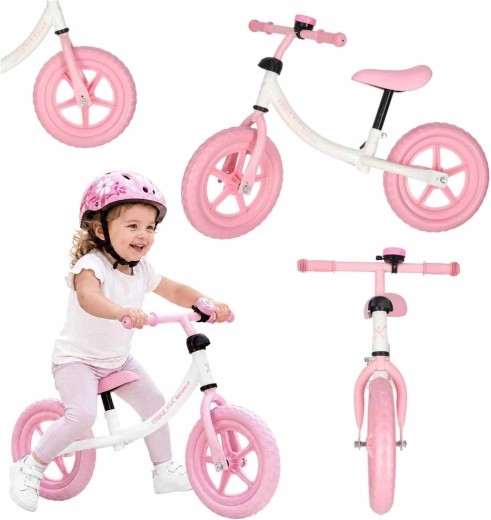 Trike Fix Balance – balance bike rosa con campanello
