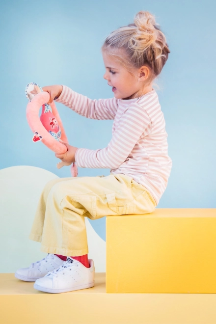 Volante in tessuto Lilliputiens con stellina cerbiatto