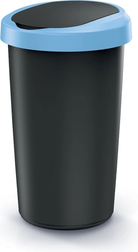 Pattumiera con coperchio basculante 50 l Compacta