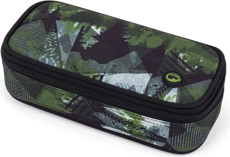 Astuccio per studenti Bagmaster verde-grigio