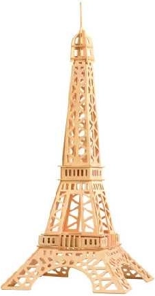 Puzzle 3D in legno Torre Eiffel