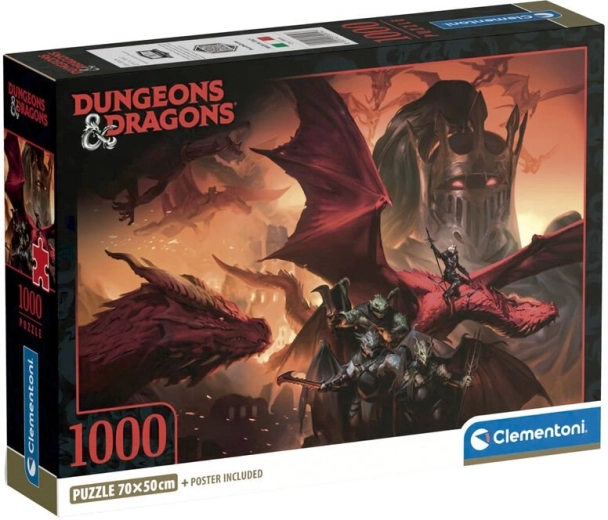 Puzzle CLEMENTONI Dungeons & Dragons 1000 pezzi