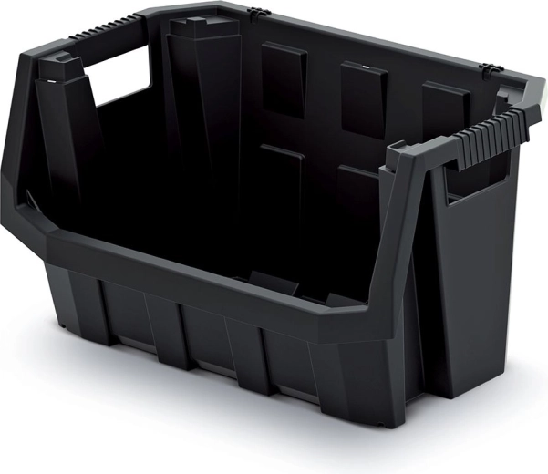 Box di stoccaggio in plastica TRUCK MAX 26 l, nero
