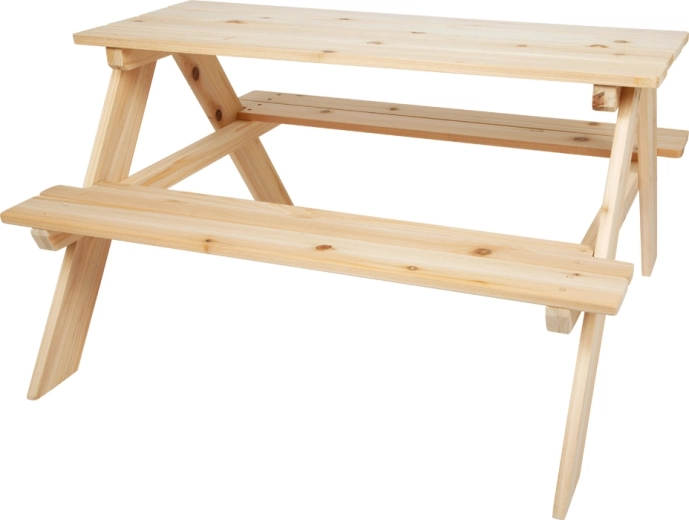 Tavolo da picnic per bambini small foot in legno massello