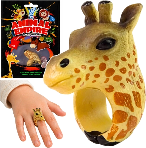 Anellino per bambini a forma di giraffa