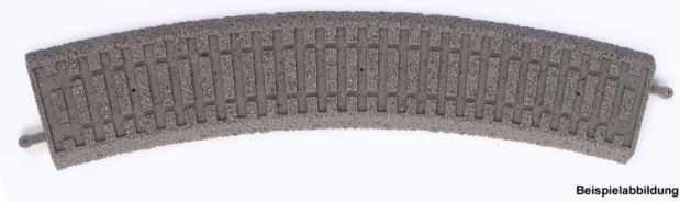 PIKO base per binari curvi R2 7,5° V10, 422 mm (H0)