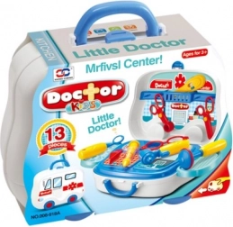 Set da dottore per bambini in valigetta