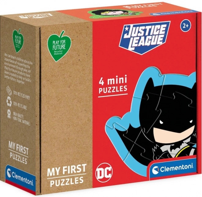 I miei primi puzzle Justice League 4in1 di Clementoni