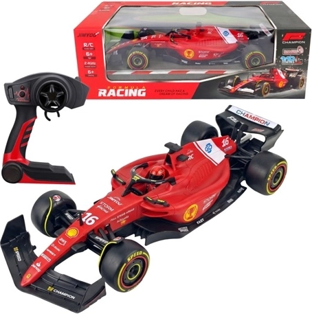 Auto da corsa formula radiocomandata con accessori