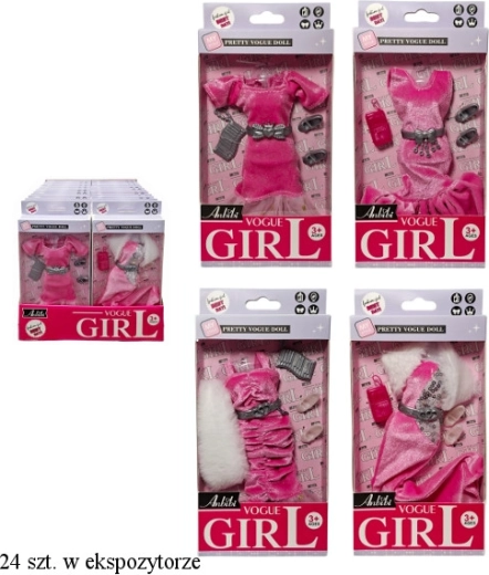Accessori per bambola – set di abiti e accessori