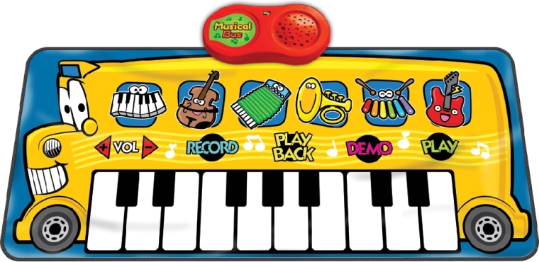 Autobus pianoforte musicale – tappetino interattivo per bambini