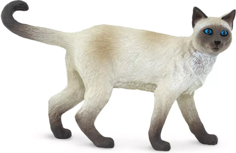 Figurina di gatto siamese Safari Ltd.