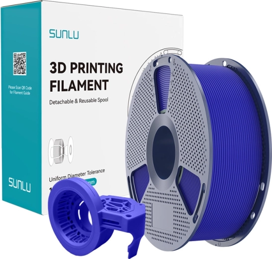 Filamento PETG opaco ad alta velocità Sunlu blu