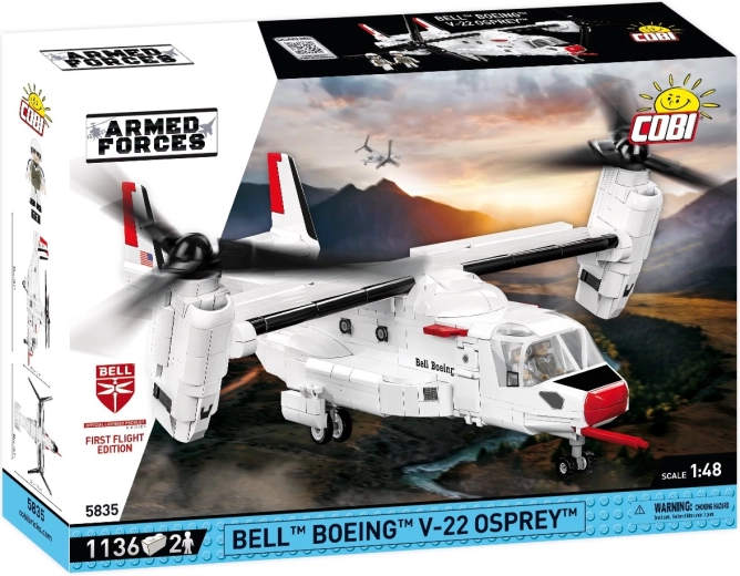 Set di costruzioni Cobi Armed Forces Bell Boeing V-22 Osprey first flight edition 1:48