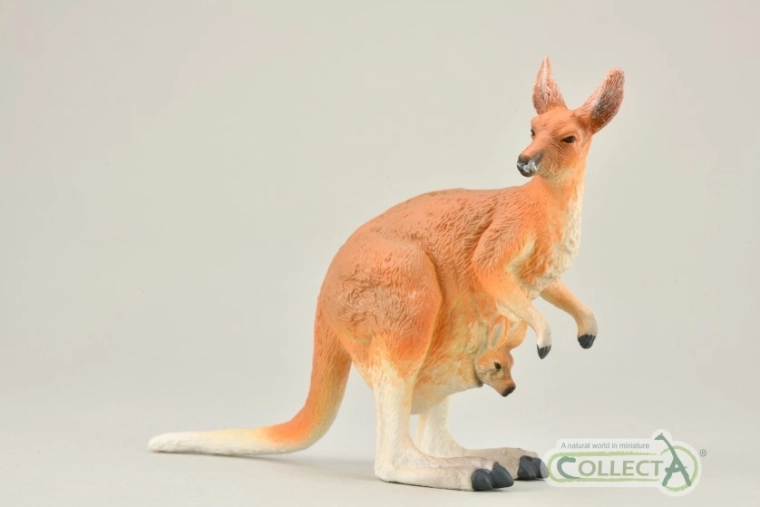 Collecta canguro rosso con cucciolo