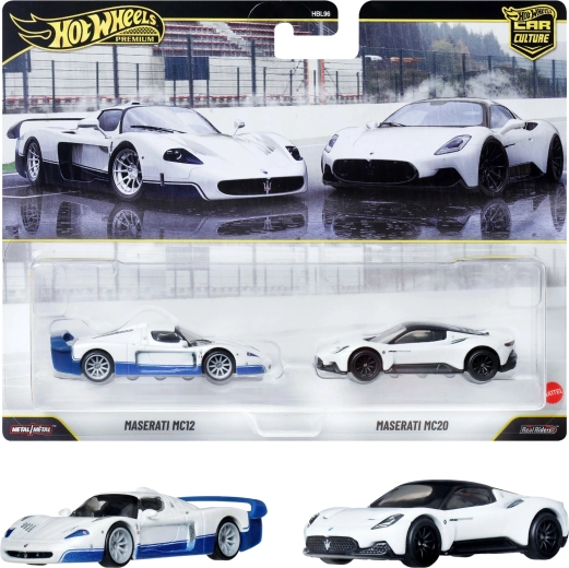 Hot Wheels Premium set da 2 auto Maserati MC12 e Maserati MC20
