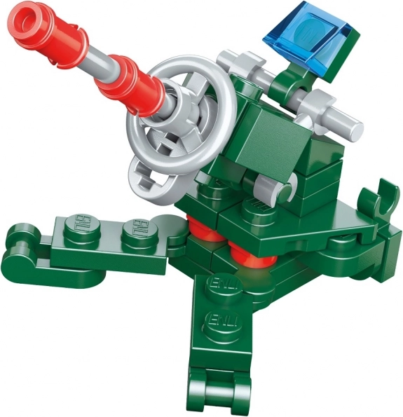 Qman Trans Collector Kanone Flak Set di Costruzioni