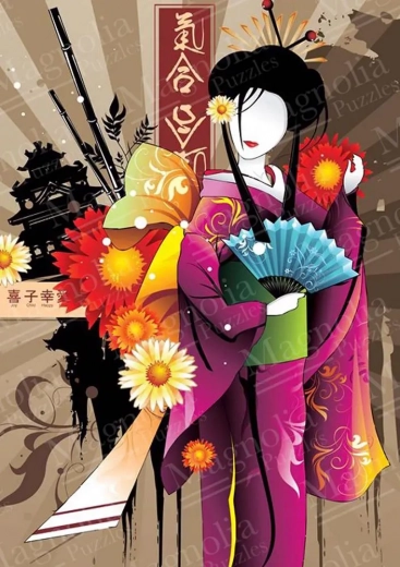 Puzzle Geisha 1000 pezzi