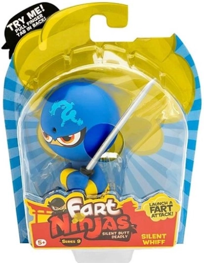 Fart Ninjas statuetta con suono silent whiff