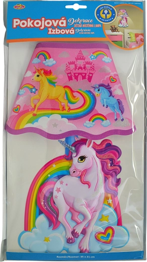 Lampada da parete 3D per bambini unicorno Sparkys