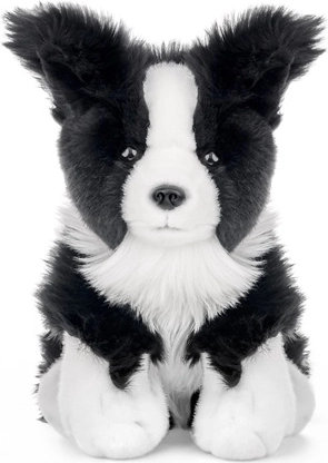Statuetta di cane border collie 23 cm