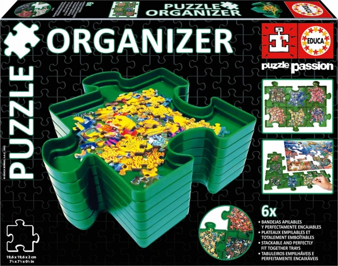 Organizer per puzzle EDUCA (tris)