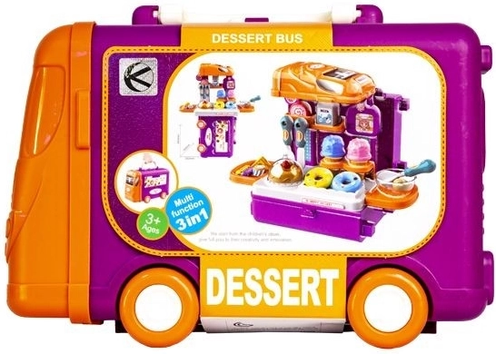 Pasticceria per bambini in valigetta con ruote - 1 pezzo