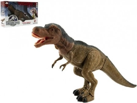 Dinosauro T. REX camminante 40 cm con luce e suono a batterie