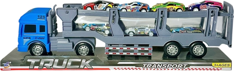 Trasportatore per bambini – camion bisarca con macchinine