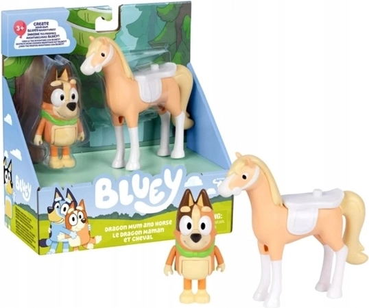 Bluey Chilli a cavallo