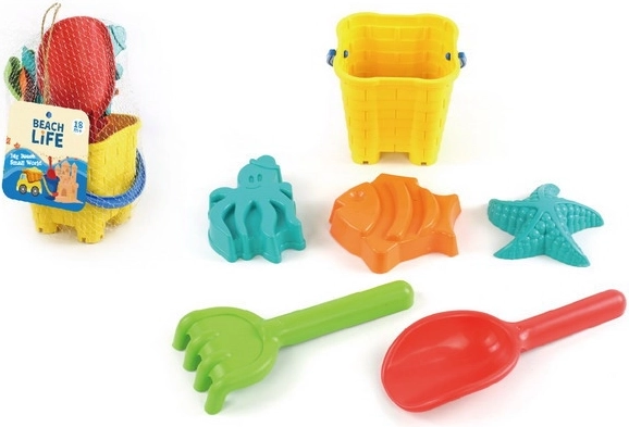 Set per la sabbia per bambini 6 pezzi