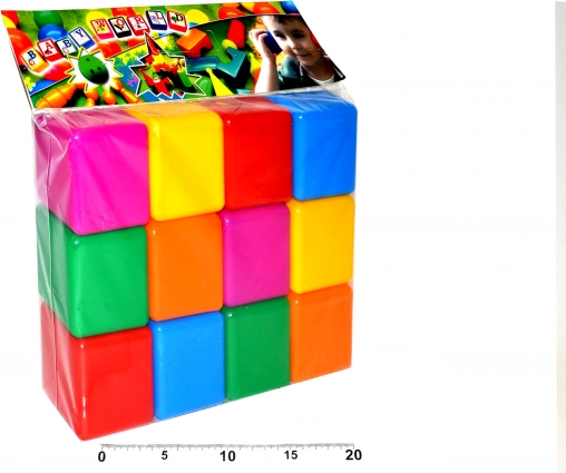 Blocchi da costruzione morbidi per bambini, 12 pz – WIKY