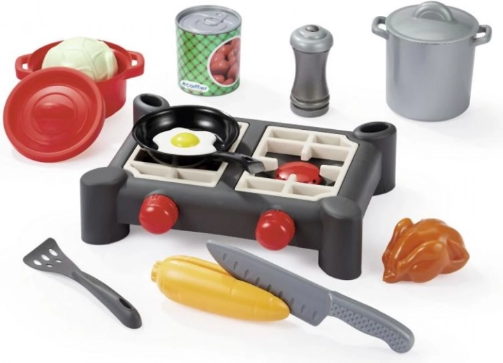 Set cucina con stoviglie