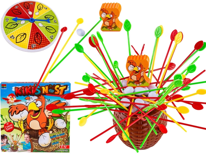Gioco di abilità Kiki's Nest – costruisci un nido per il pulcino
