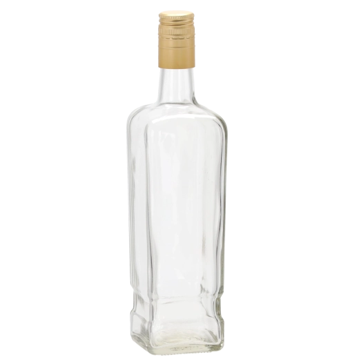 Bottiglia in vetro Walker 700 ml con tappo a vite