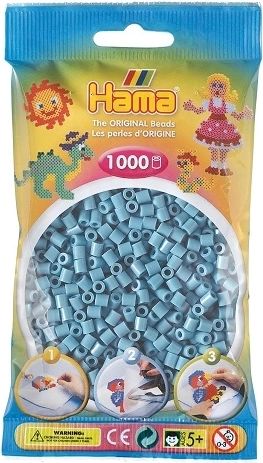 Perline da stirare Hama MIDI azzurro pastello 1000 pz