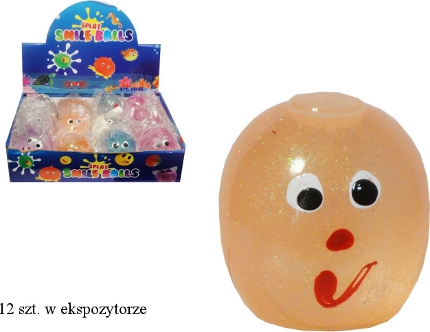 Gniotek antistress da spremere con glitter