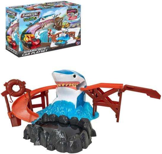 Set di gioco con macchinine Teamsterz che cambiano colore