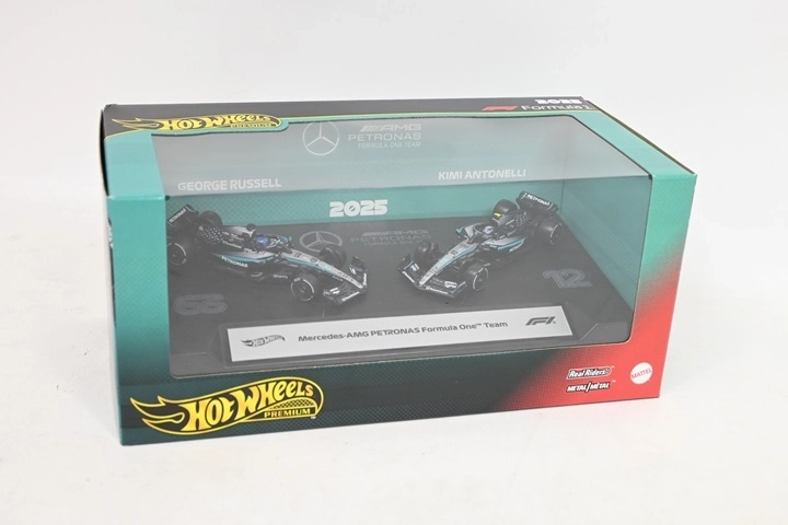 Hot Wheels Premium Formula 1 Mercedes‑AMG 2‑pack