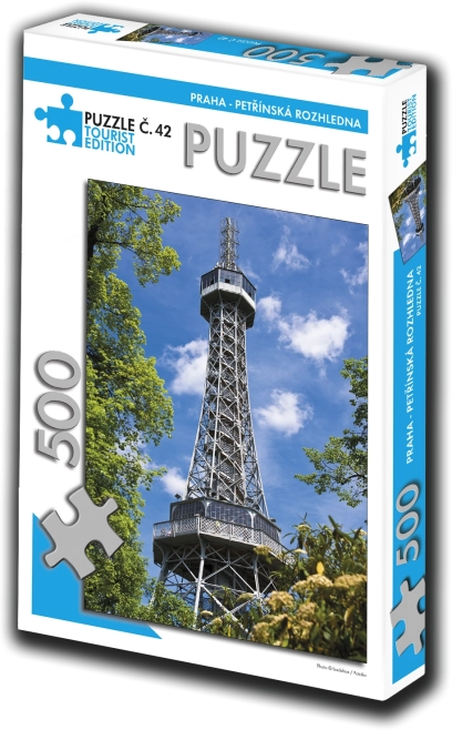Edizione turistica puzzle Torre panoramica di Petřín 500 pezzi