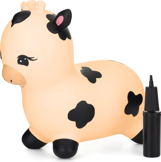 Animaletto saltellante Feedo mucca cream