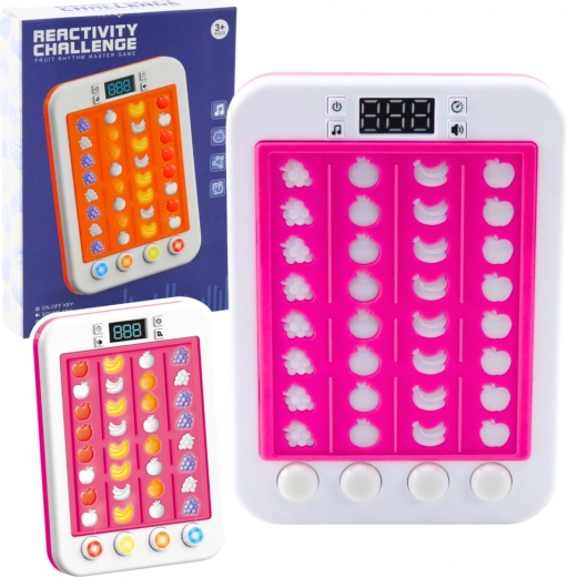 Gioco elettronico Ritmo Frutta Luci Suoni Rosa