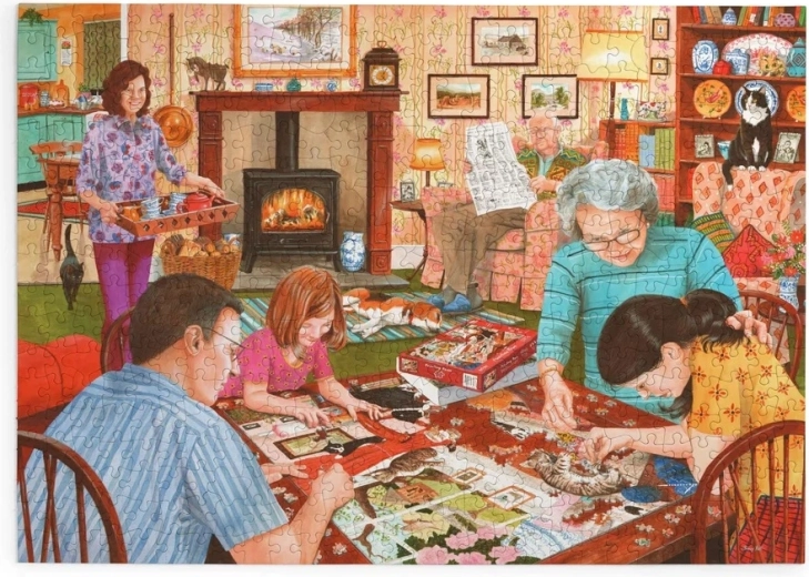 Puzzle Momenti insieme, 500 pezzi grandi