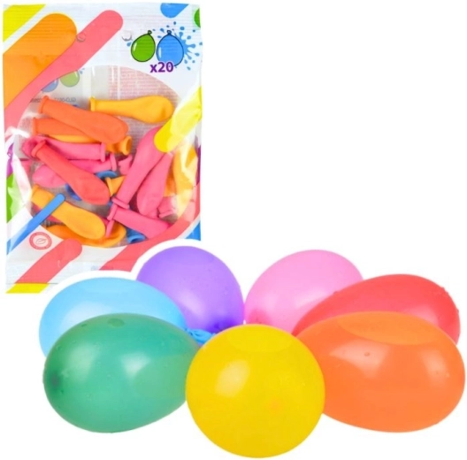 Palloncini d’acqua 20 pz – bombe d’acqua colorate per il divertimento estivo