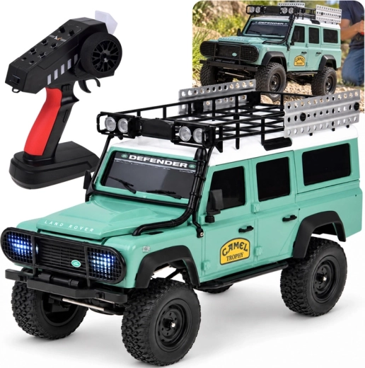 Modello fuoristrada Land Rover Defender 110 4WD radiocomandato