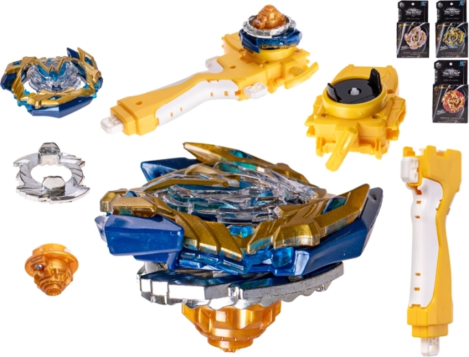 TopGyro spinner con lanciatore in stile Beyblade