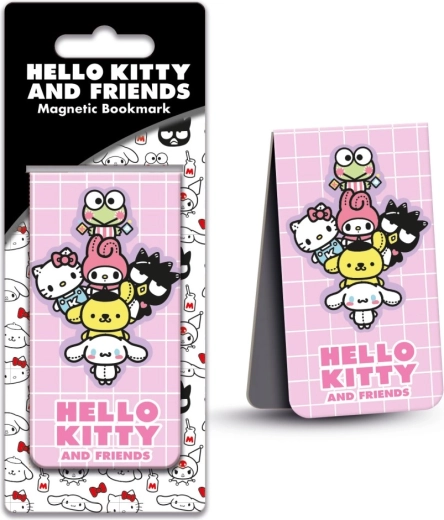 Segnalibro magnetico Hello Kitty rosa