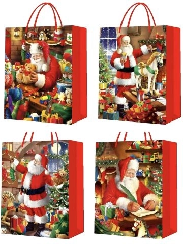 Borsa regalo natalizia XXL