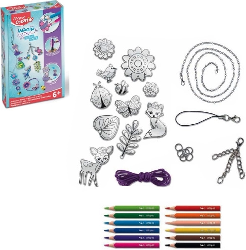 Plastica magica Creativ – set per realizzare braccialetti e ciondoli